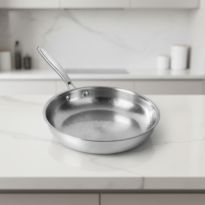 Hammered Non-Stick Frying Pan