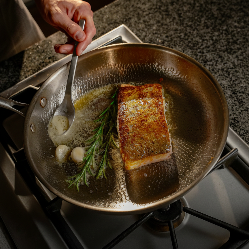 Hammered Non-Stick Frying Pan